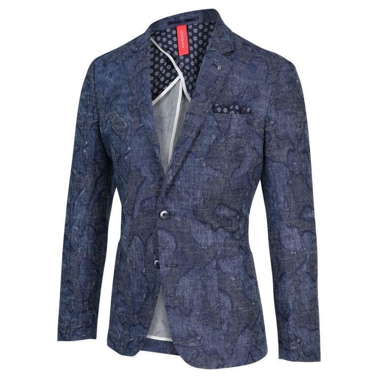 Blue Industry Blauw Colbert M5