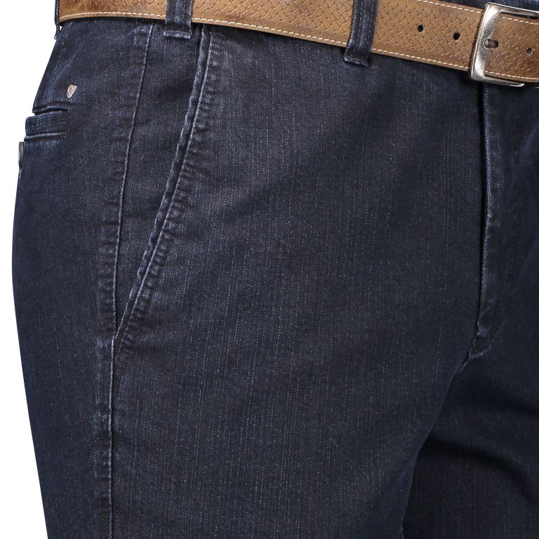 Com4 spijkerbroek donker Blauw 2100   