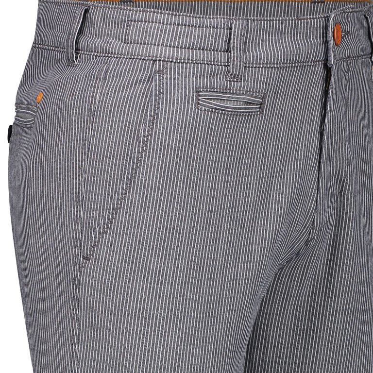 North84 Chino navy streep 8410.4342