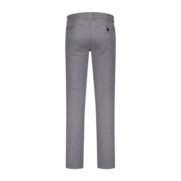 North84 Chino navy streep 8410.4342