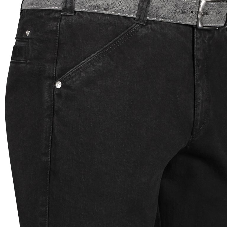 Com4 spijkerbroek zwart 2130  