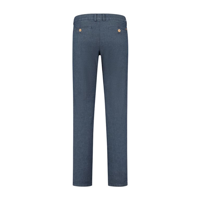 North84 Chino blauw 8410-1012