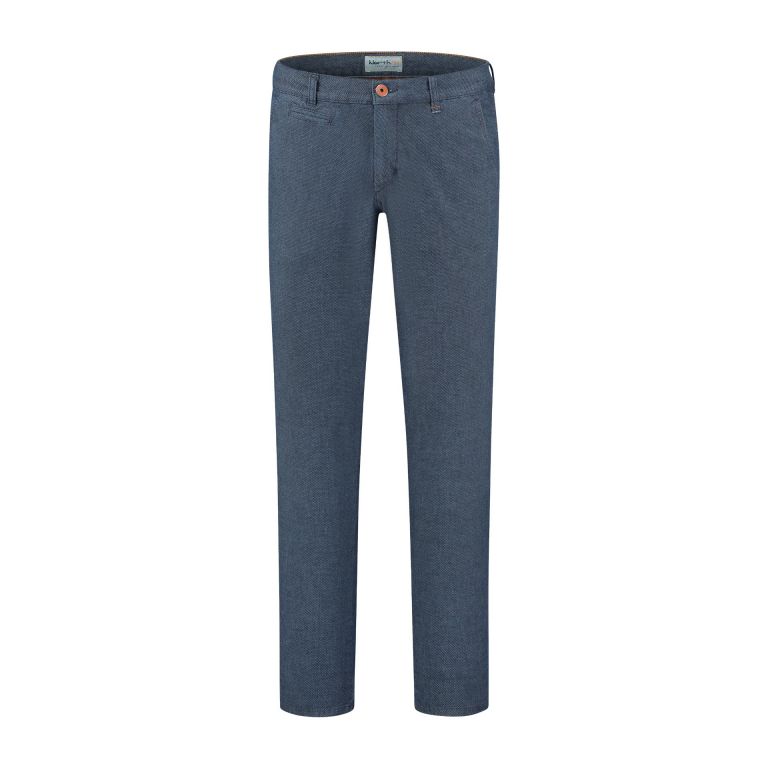 North84 Chino blauw 8410-1012