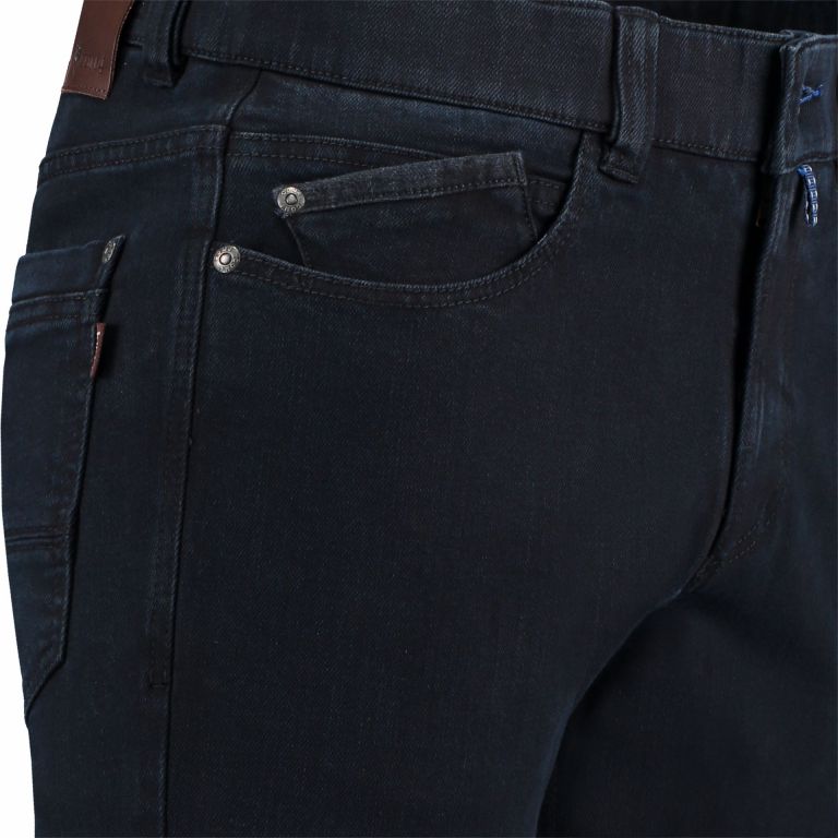Com4 spijkerbroek dark blue