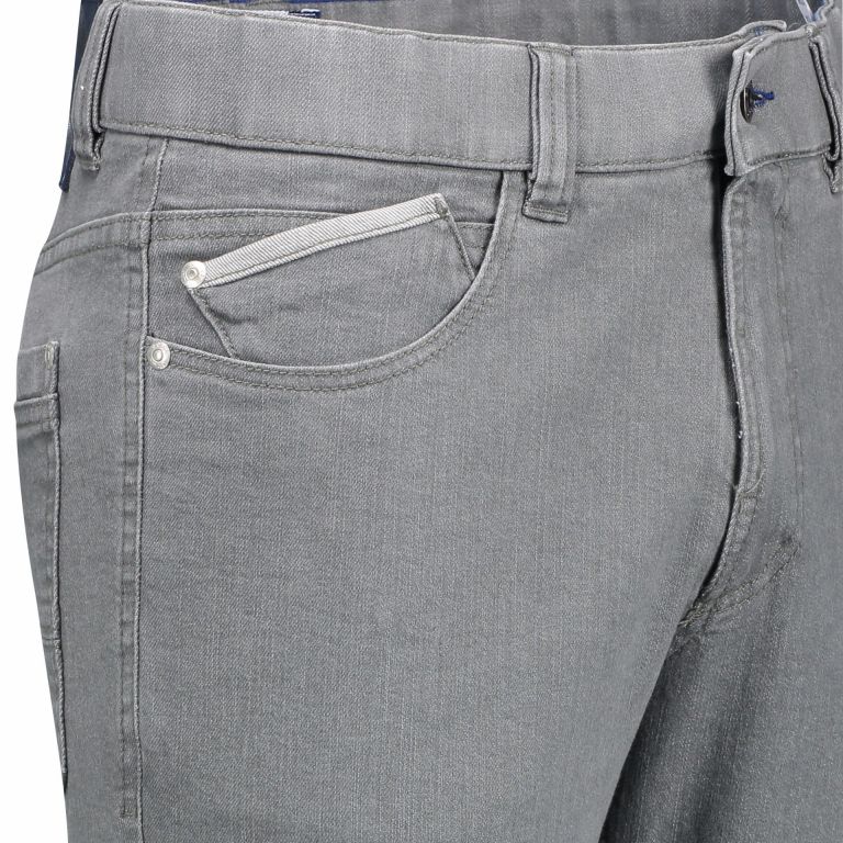 Com4 spijkerbroek grijs