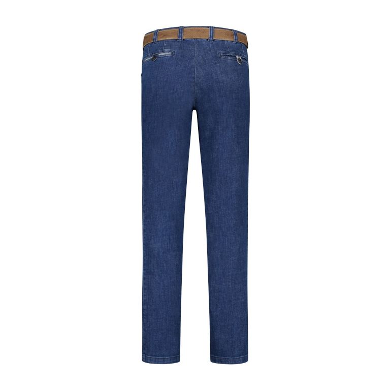 Com4 spijkerbroek donker Blauw 2130