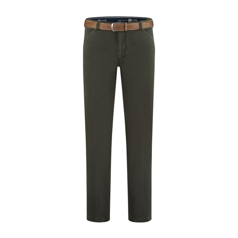 Com4 broek donker groen 2130 